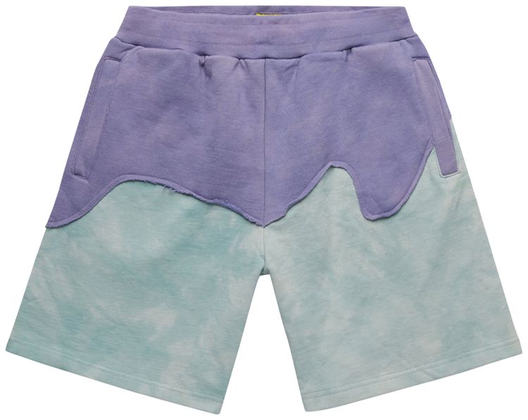Market Deep End Sweatshorts Lavendar Pale Grey