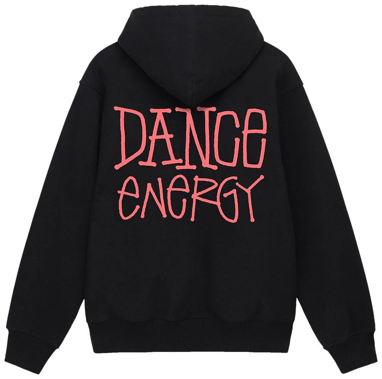 Stussy Dance Energy Hoodie Black
