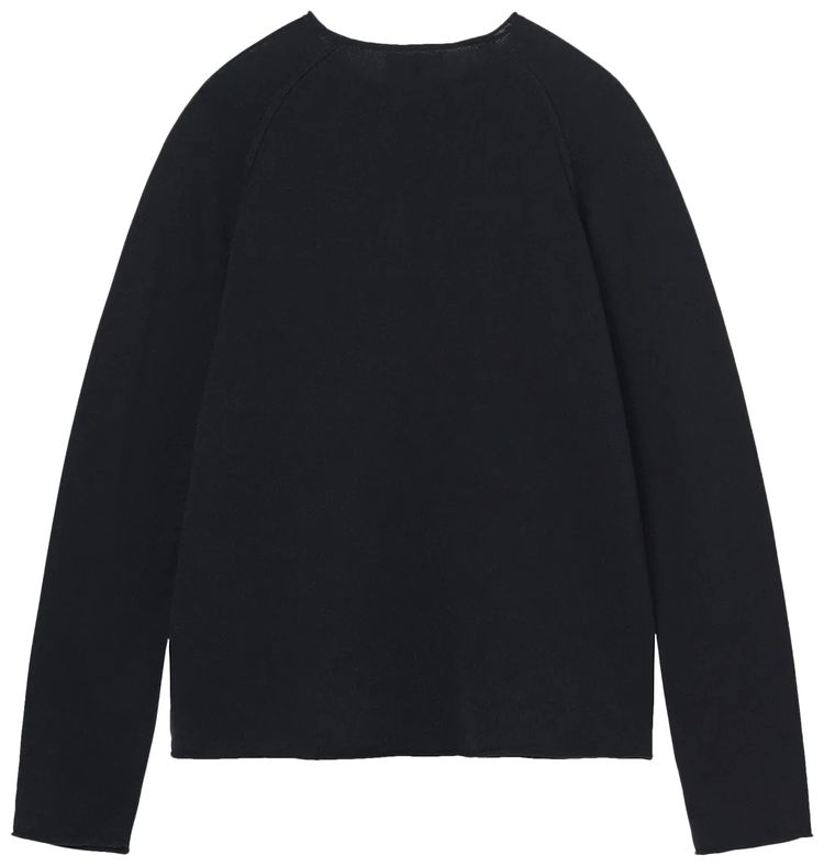 Stussy Exposed Seam Sweater Black