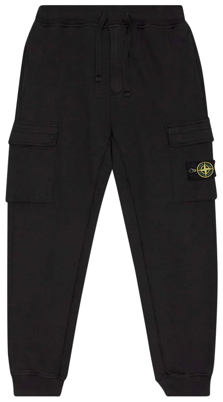 Stone Island Cargo Jogger Black