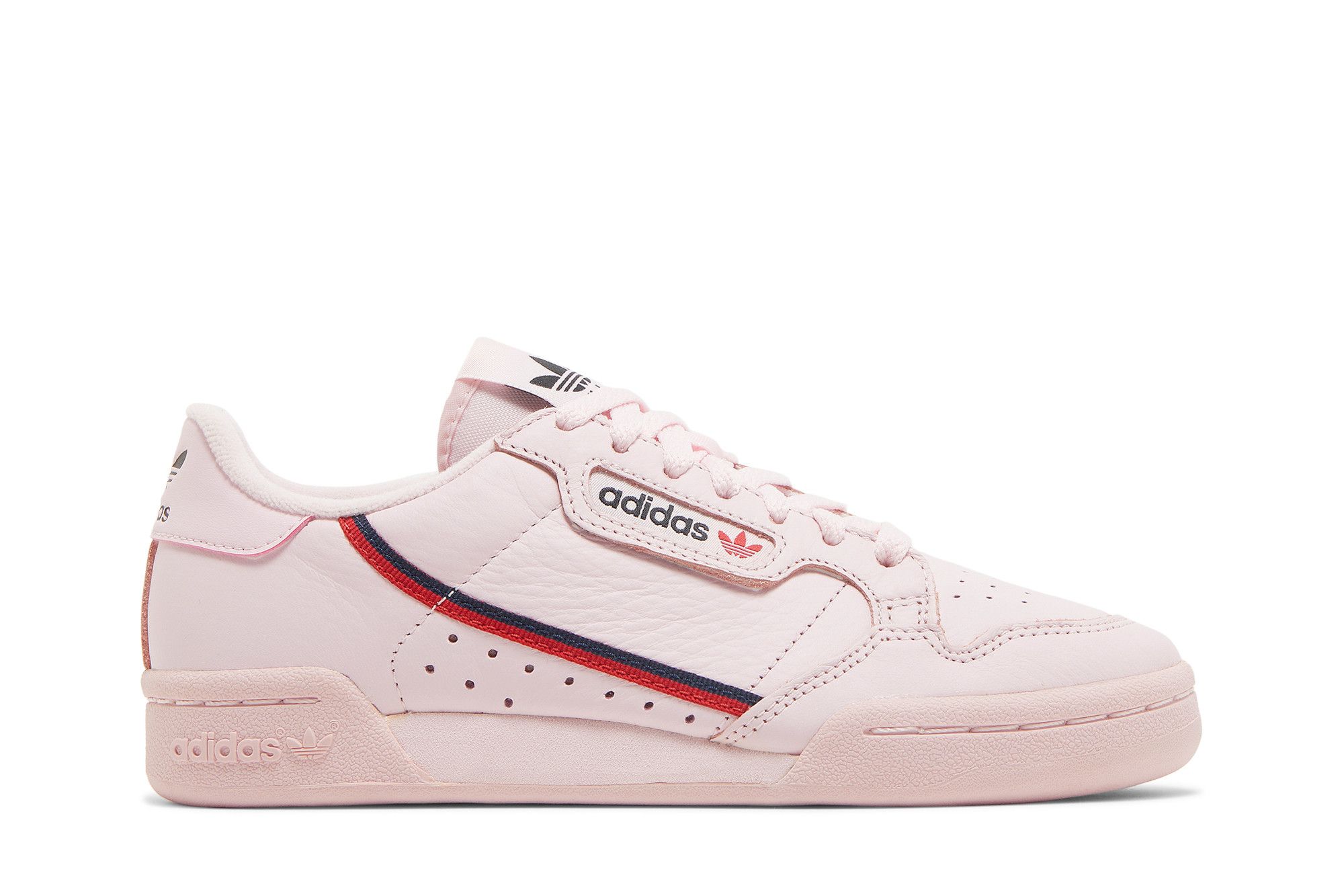 Adidas continental 8 outlet pink and white