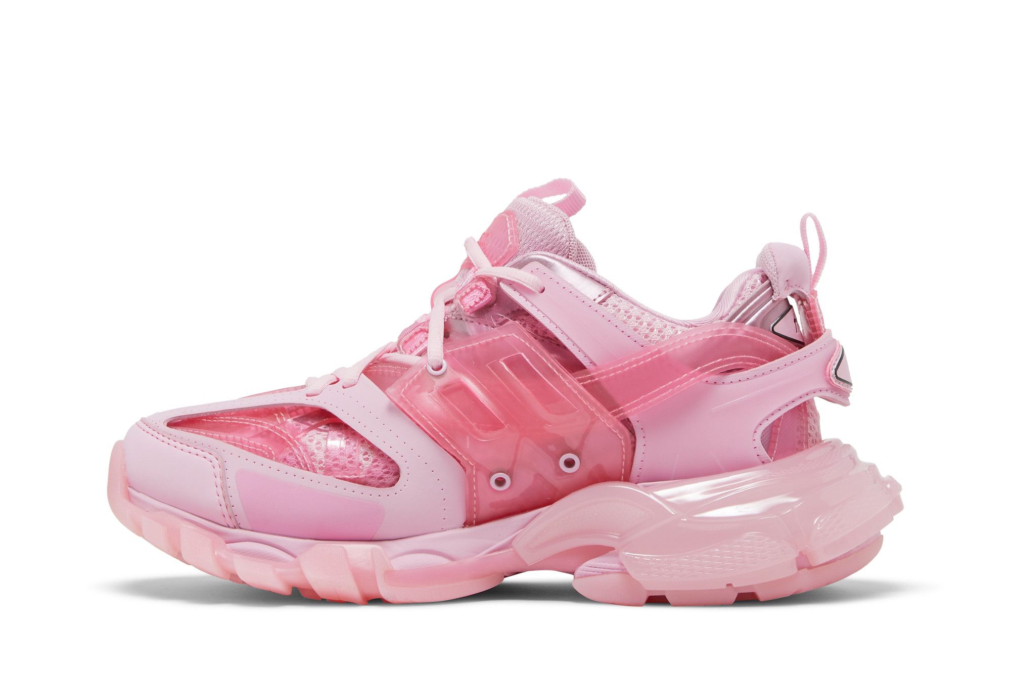 Size 5.0 Balenciaga Wmns Track Sneaker Clear Sole Pink