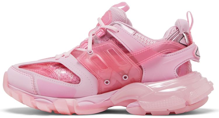 Balenciaga Wmns Track Sneaker Clear Sole   Pink