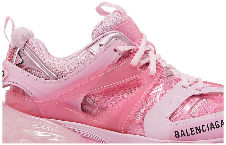 Balenciaga Wmns Track Sneaker Clear Sole   Pink