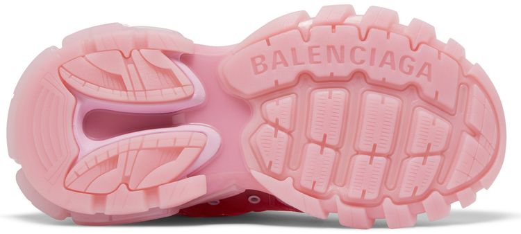 Balenciaga Wmns Track Sneaker Clear Sole   Pink