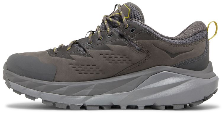 HOKA Kaha Low GTX Charcoal Grey Green Sheen