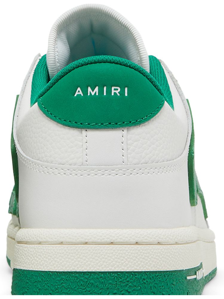 Amiri Skel Top Low White Green