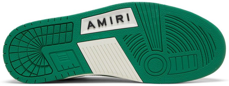 Amiri Skel Top Low White Green