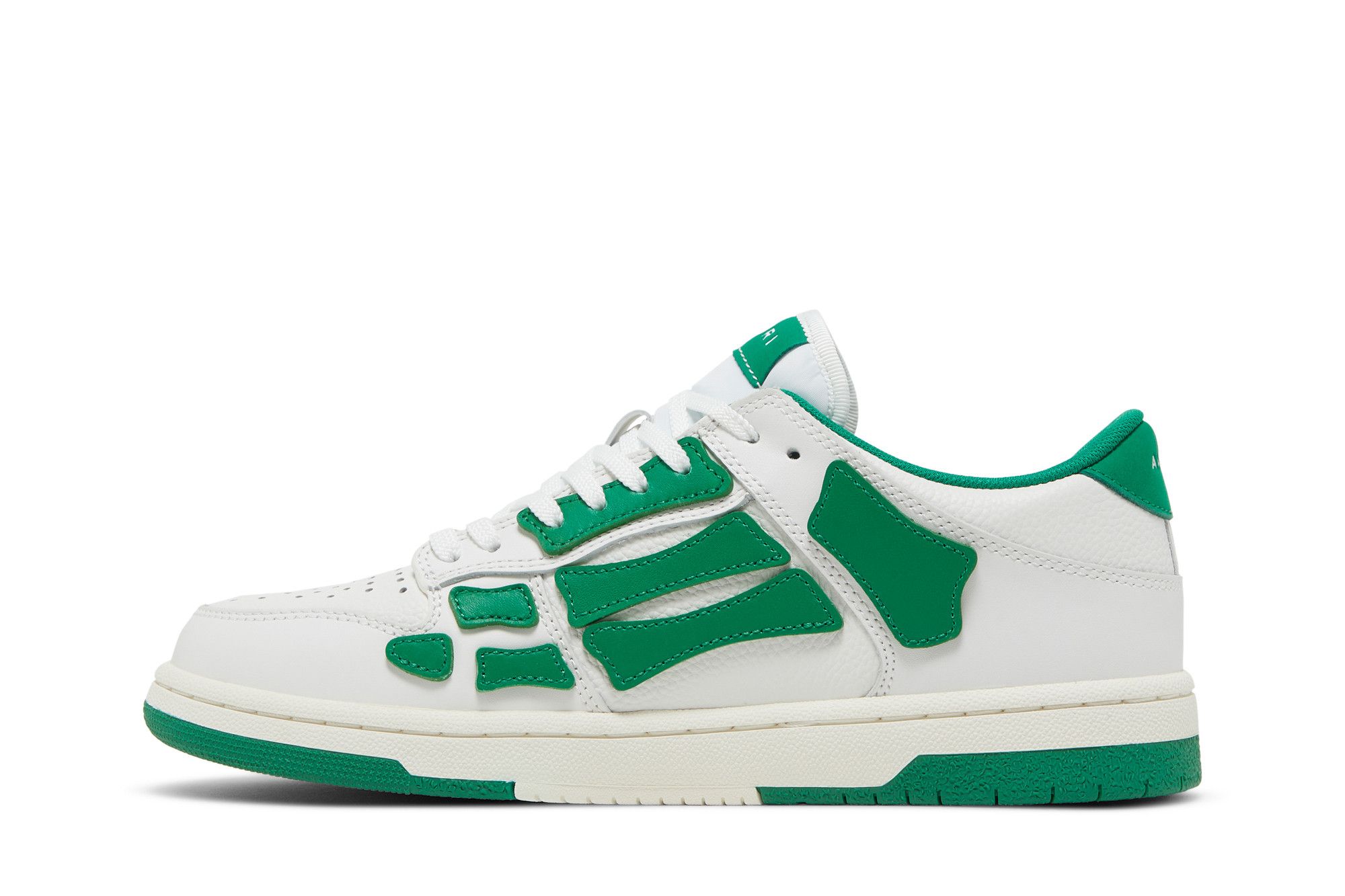 Buy Amiri Skel Top Low 'White Green' - MFS003 114 | GOAT