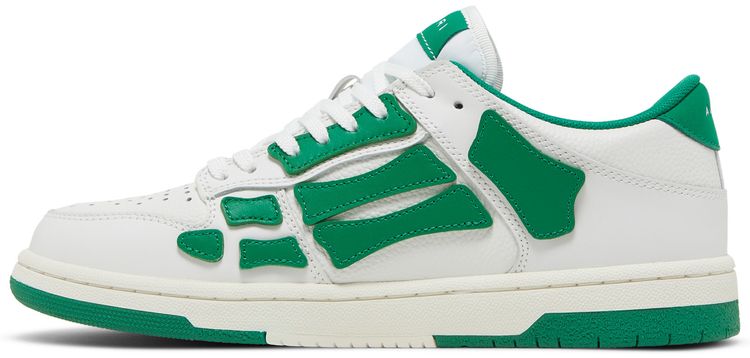 Amiri Skel Top Low White Green