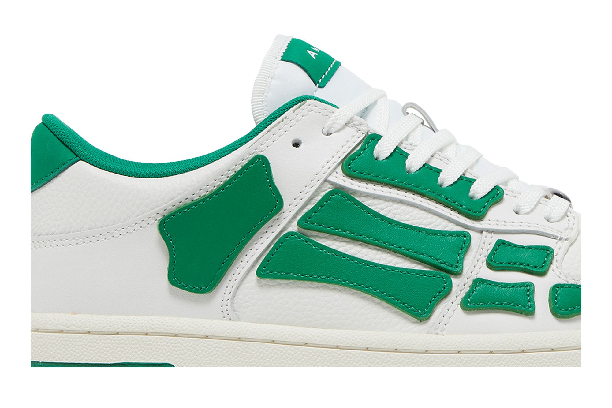 関税負担なし◆AMIRI◆SKEL-TOP LOW スニーカー ロゴ グリーン Buy Amiri Skel Top Low 'White Green' - MFS003 114 | GOAT