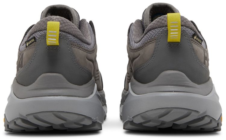 HOKA Kaha Low GTX Charcoal Grey Green Sheen