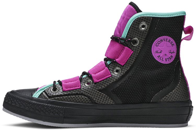 Converse Chuck 70 Tech Hiker High GS Black Hyper Magenta
