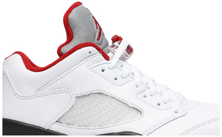 Air Jordan 5 Low Golf White Fire Red