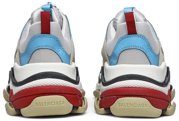 Balenciaga Wmns Triple S White Blue Pink 2019