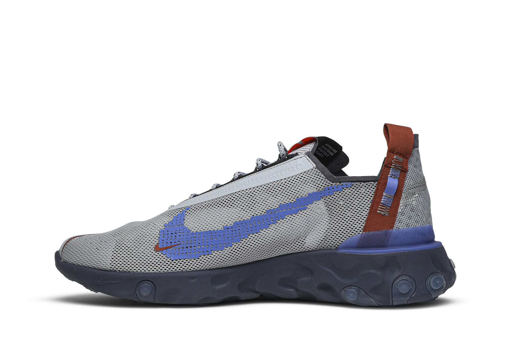 Size 10.5 React WR ISPA Wolf Grey