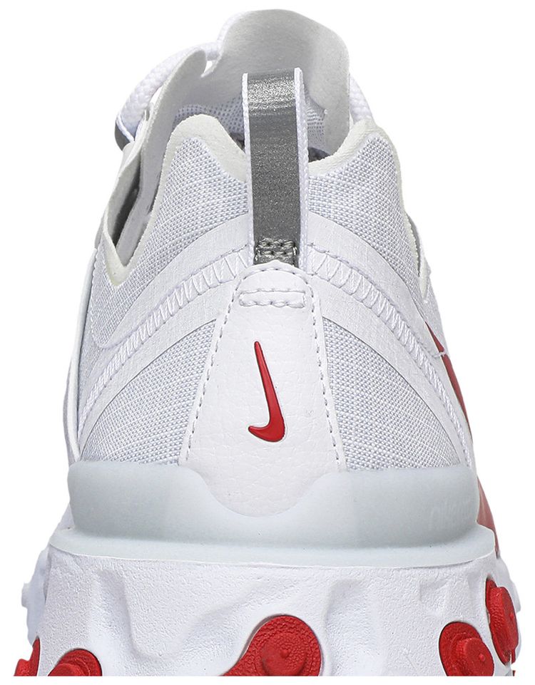 Nike React Element 55 White University Red