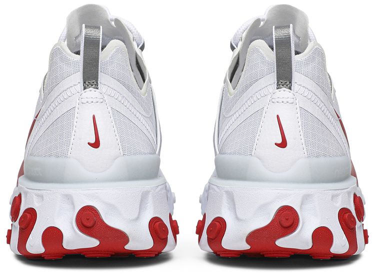 Nike React Element 55 White University Red