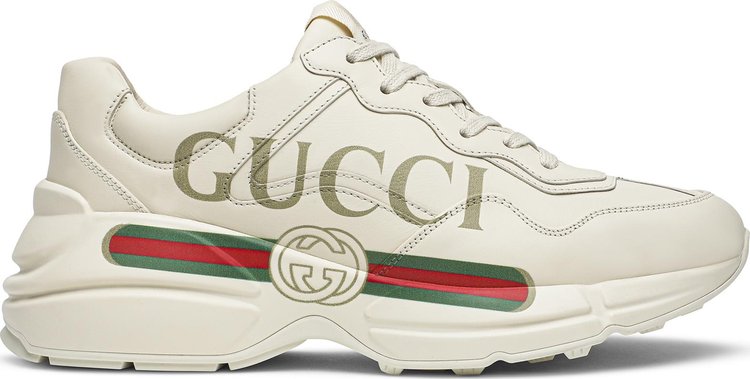 Buy Gucci Wmns Rhyton Leather Sneaker 'Logo' - 528892 DRW00 9522 | GOAT