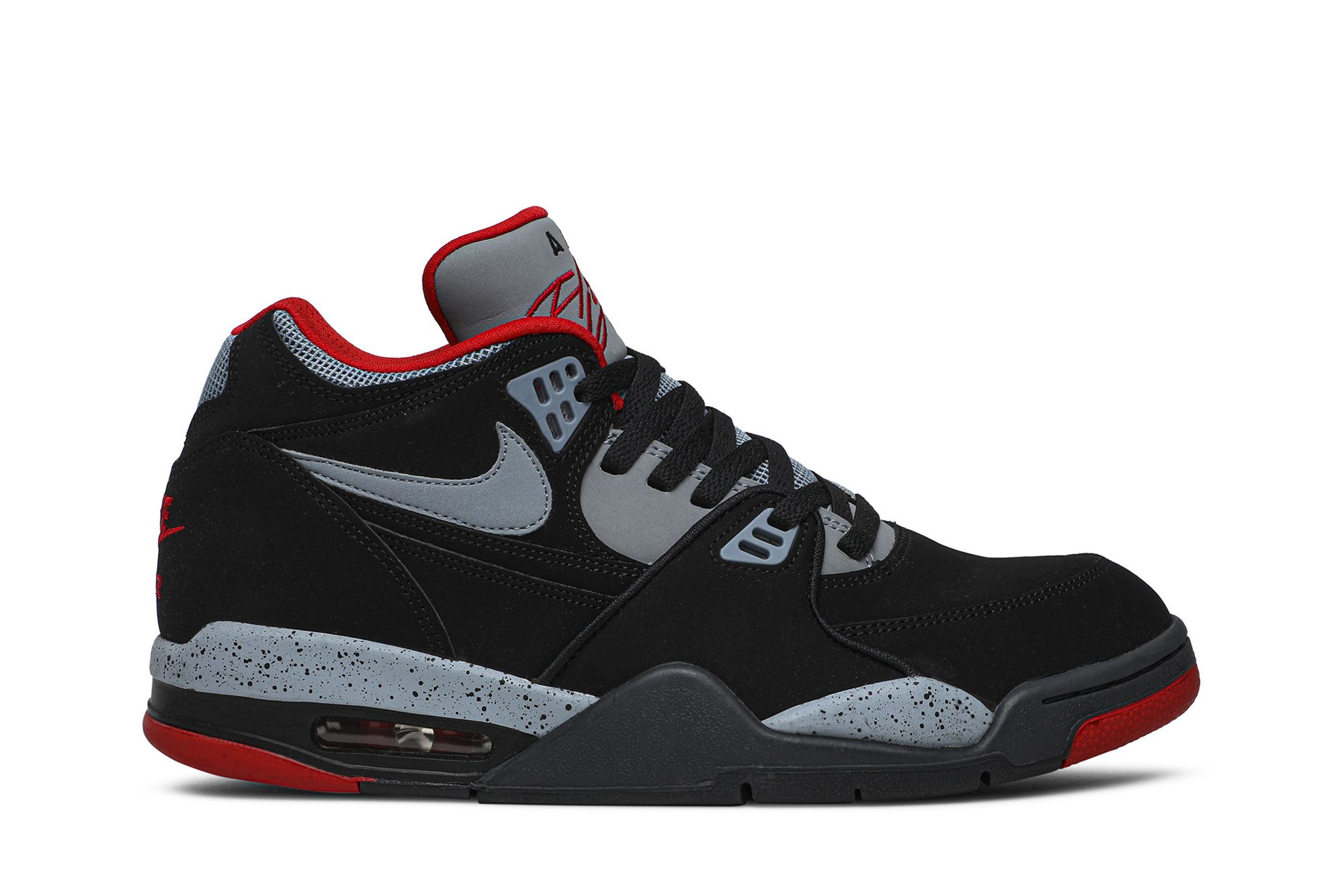 Nike flight 89 black hot sale red