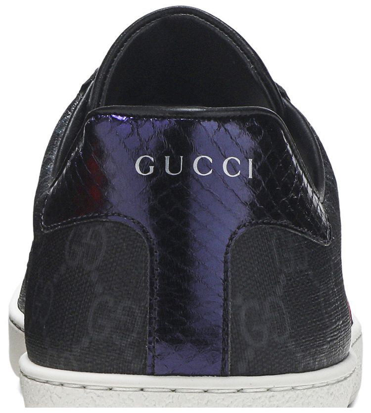 Gucci Ace GG Supreme Black Grey