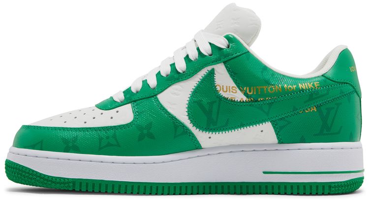 Louis Vuitton x Nike Air Force 1 Low White Gym Green