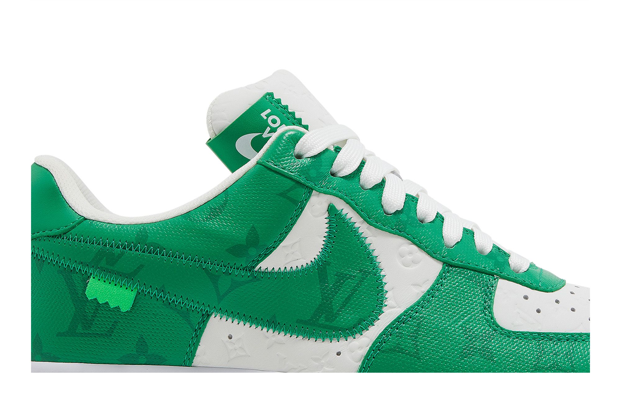 Buy Nike Louis Vuitton x Air Force 1 Low 'White Gym Green