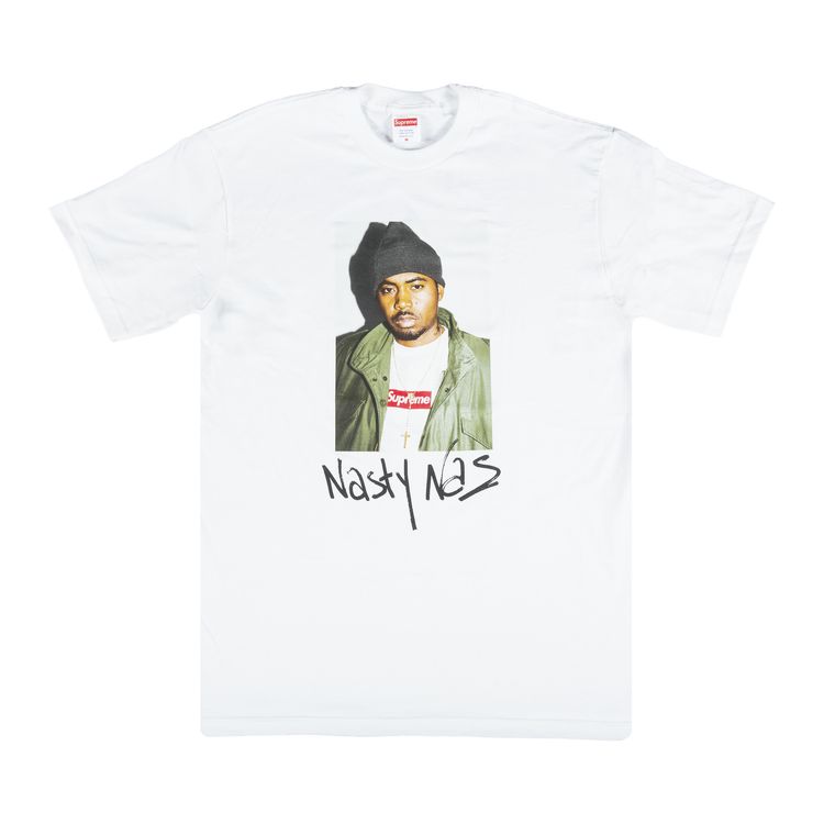 Supreme Nas T Shirt White