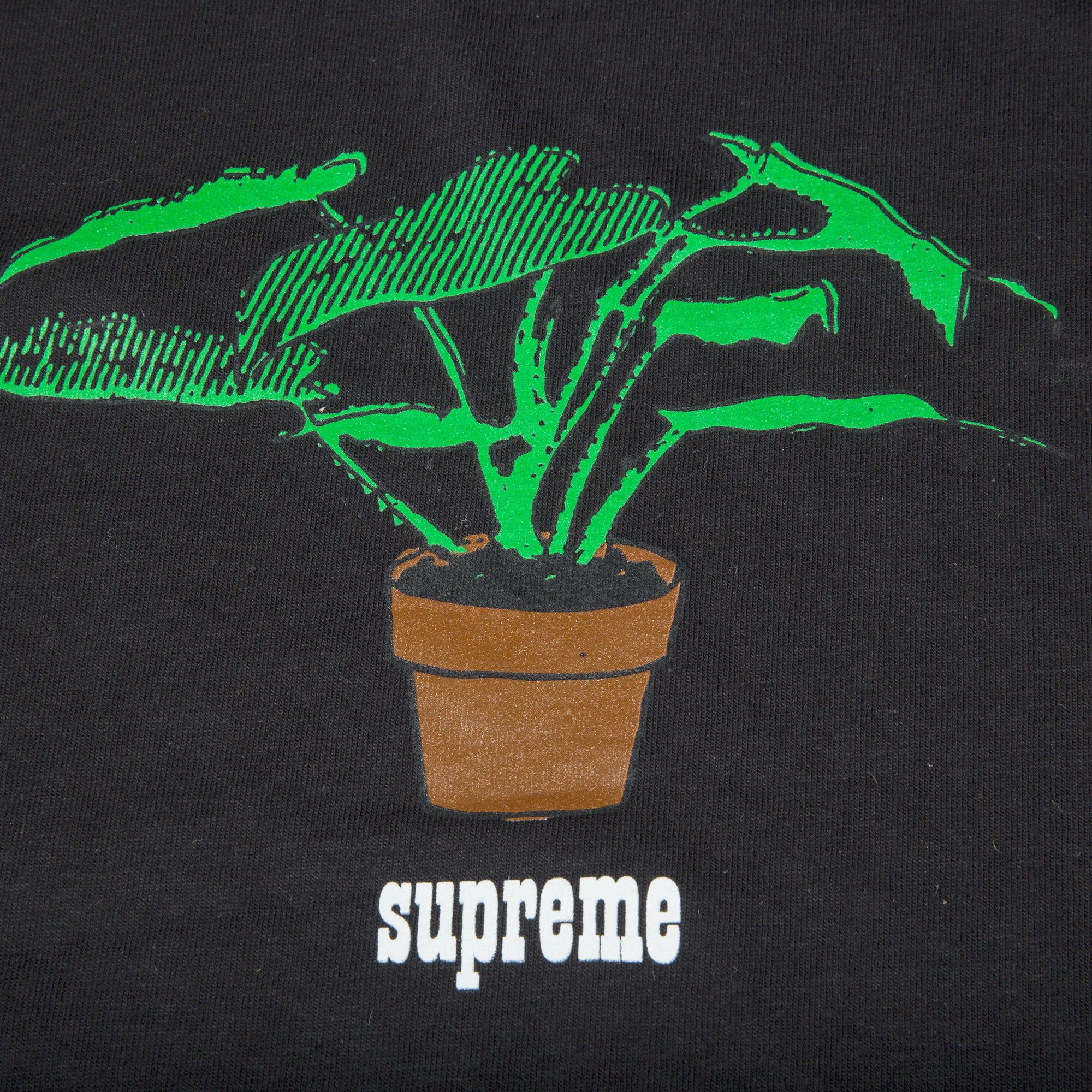 Supreme plant tee black shop