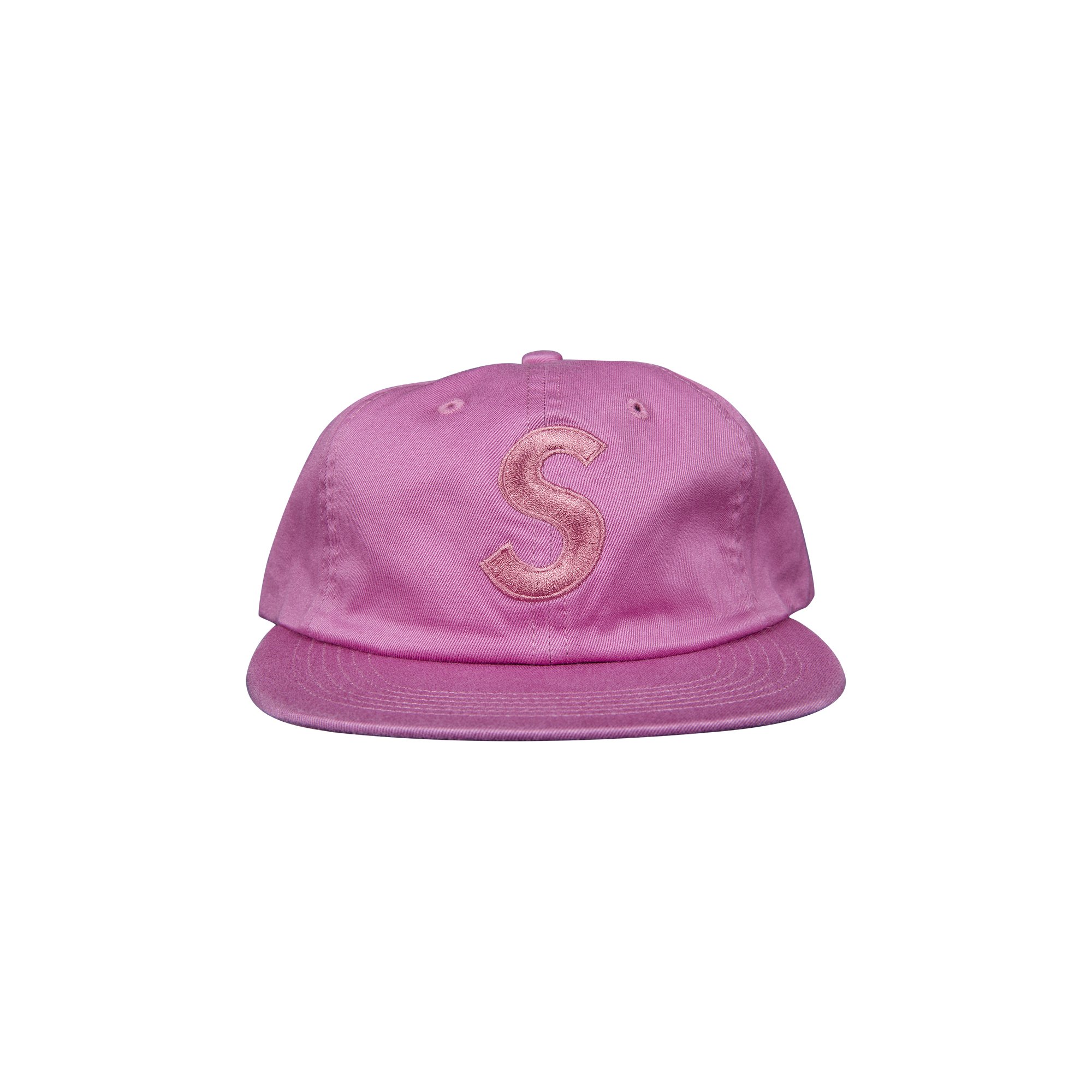 Supreme Tonal S Logo 6-Panel Hat 'Rose'