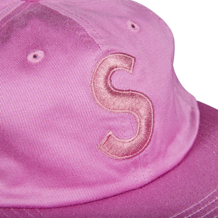 Supreme Tonal S Logo 6 Panel Hat Rose
