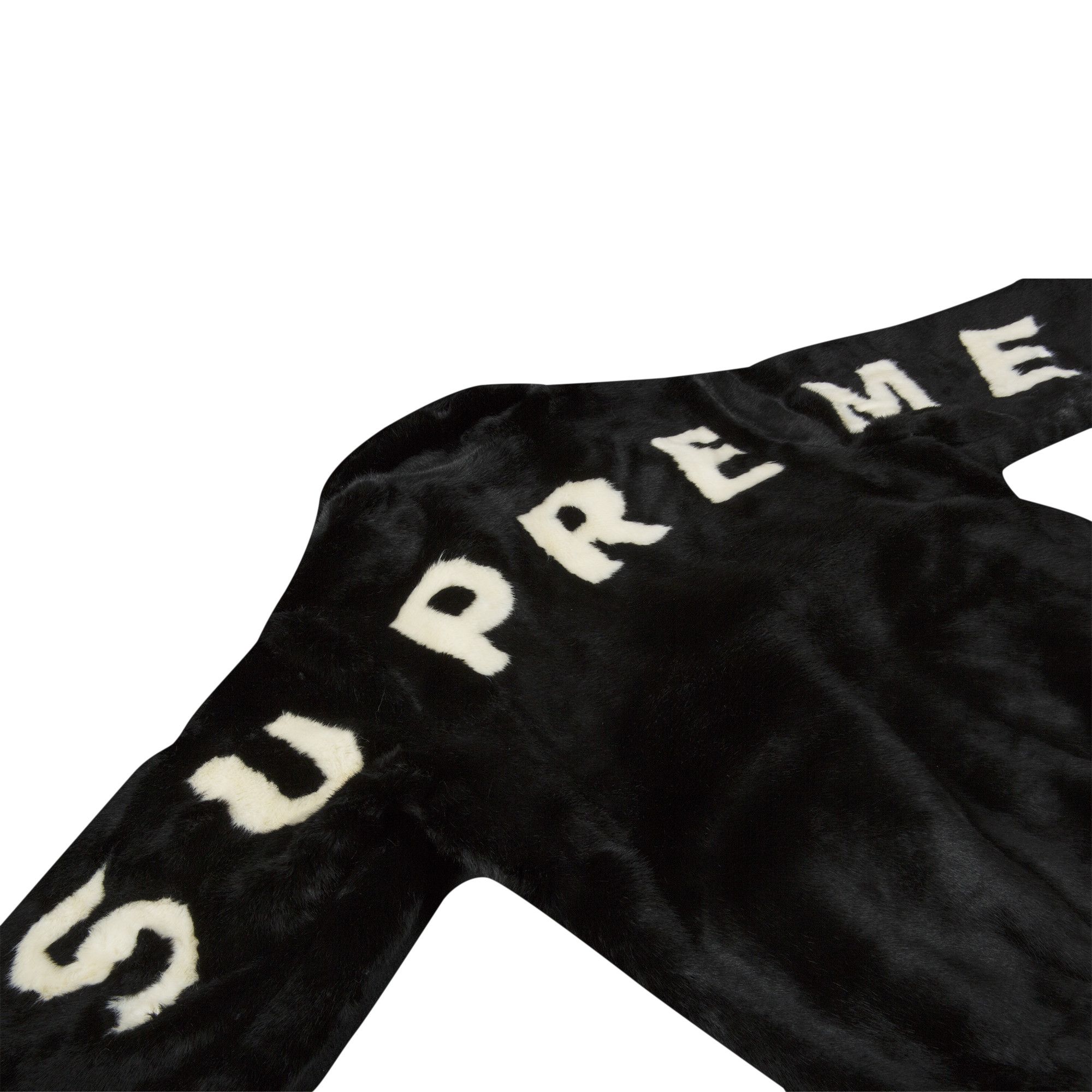 Size m Supreme Faux Fur Bomber Jacket Black