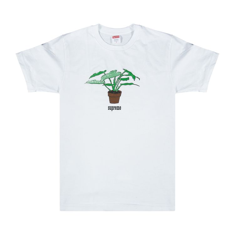 Supreme Plant T Shirt White