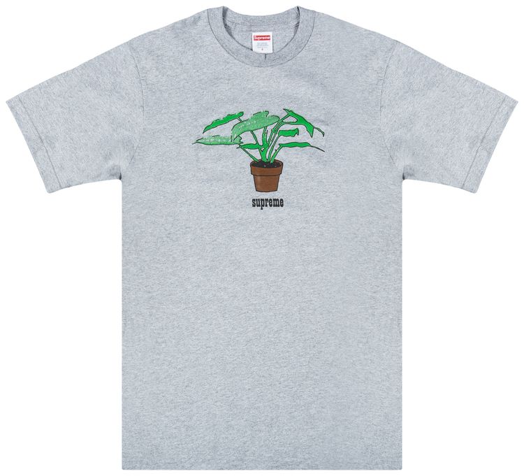 supreme plant tee white