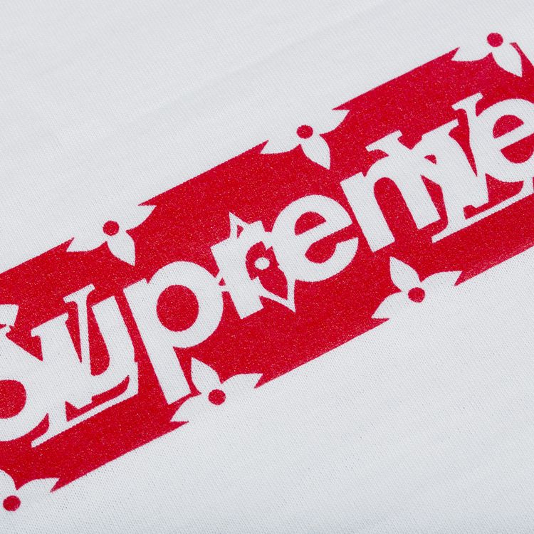 Supreme x Louis Vuitton Monogram Box Logo T Shirt White