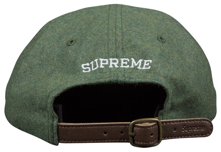 Supreme Suede S Logo 6 Panel Olive