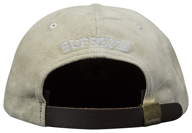 Supreme Suede S Logo 6 Panel Tan