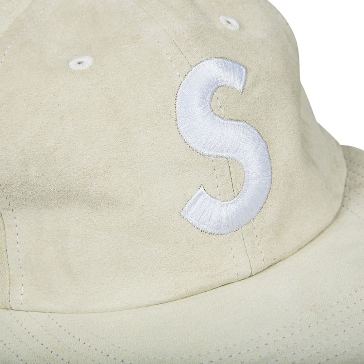 Supreme Suede S Logo 6 Panel Tan