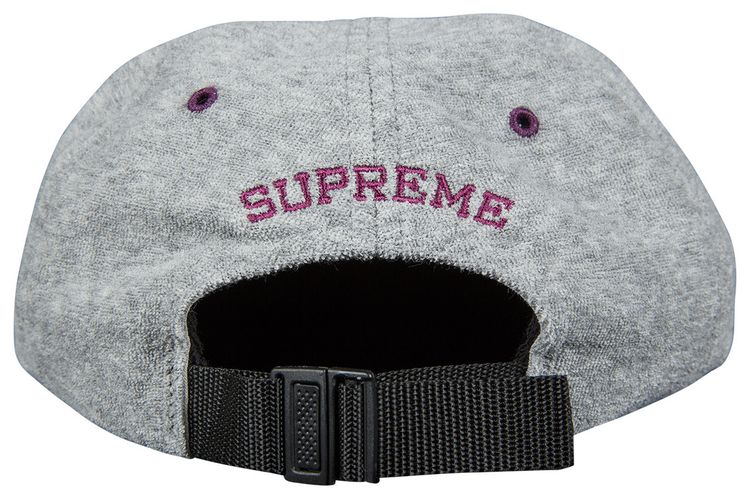 Supreme Terry Classic Logo 6 Panel Grey