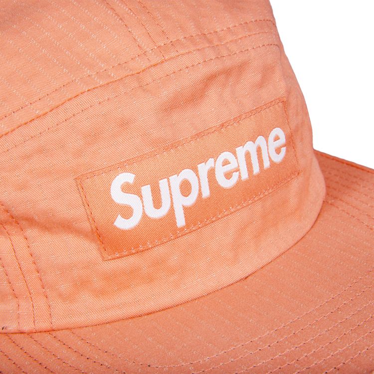 Supreme Overdyed Ripstop Camp Cap Peach
