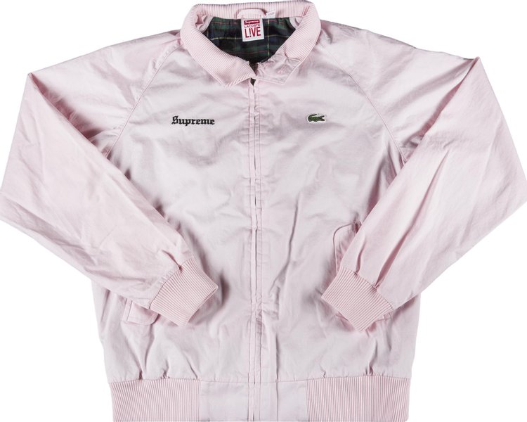 Supreme x Lacoste Harrington Jacket 'Pink'