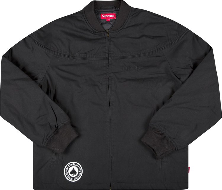 Buy Thrasher Crew Jacket 'Black' SS17J51 BLACK - Black | GOAT