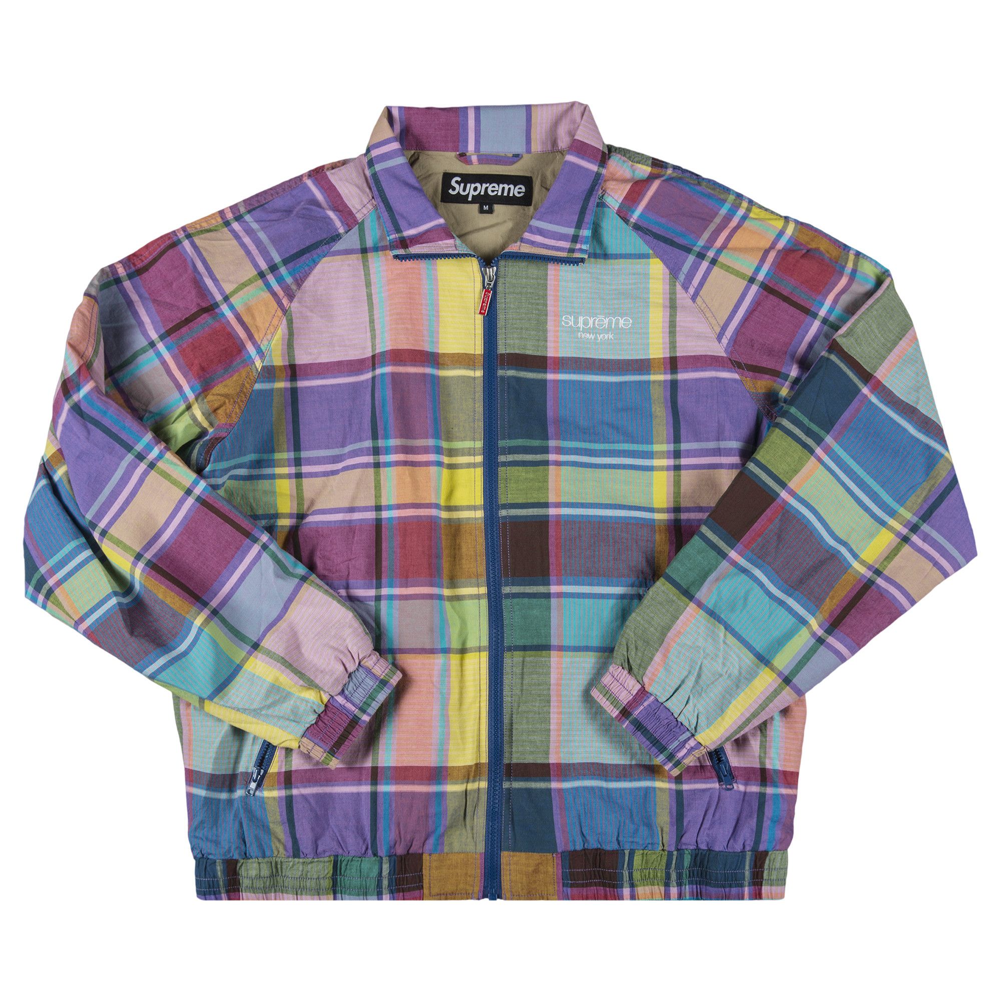 Supreme madras track jacket 2025