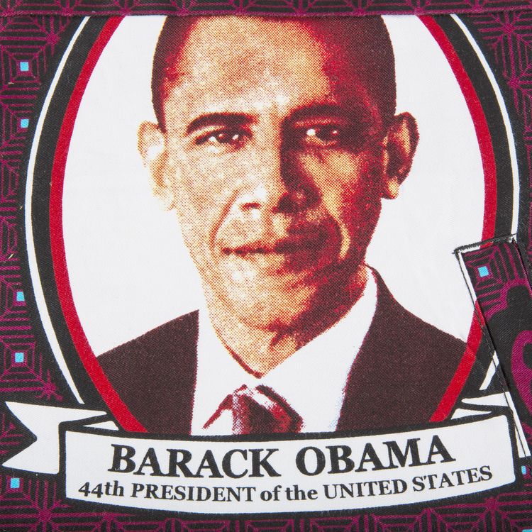 Supreme Obama Anorak Maroon