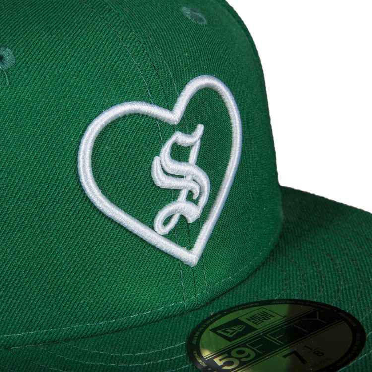 Supreme Heart New Era Green