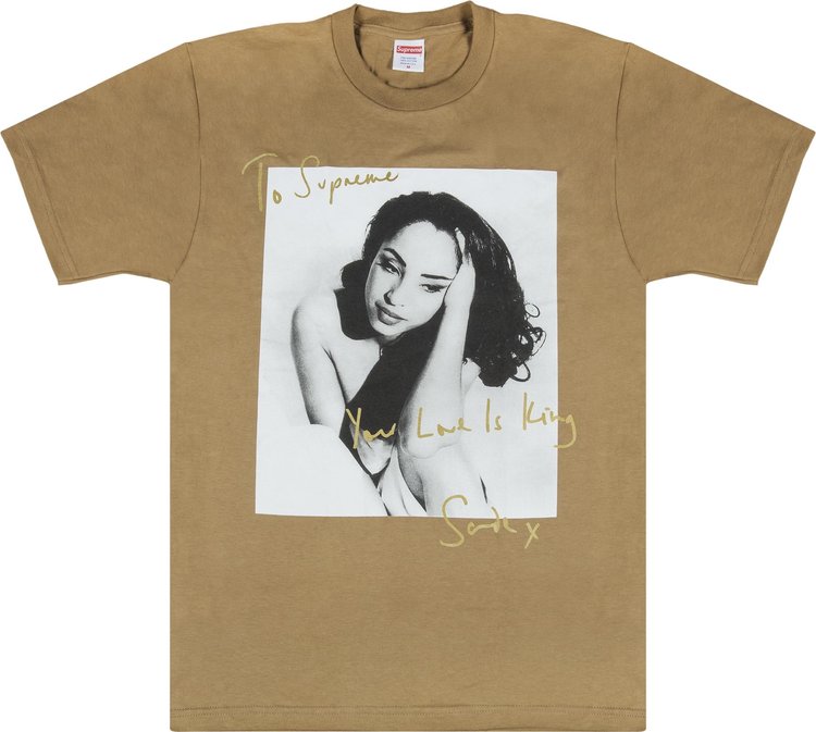 Buy Supreme Sade T-Shirt 'Mocha' - SS17T1 MOCHA | GOAT