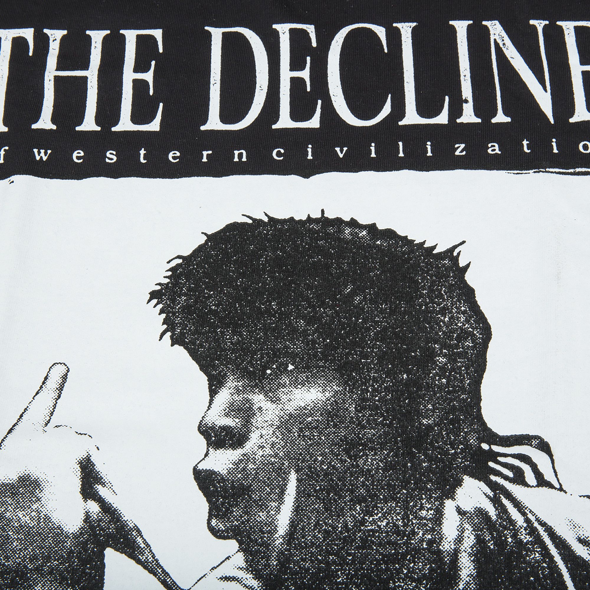 Size m Supreme Decline Of Western Civilization T Shirt Black