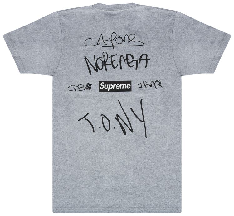 Supreme The War Report T Shirt Grey