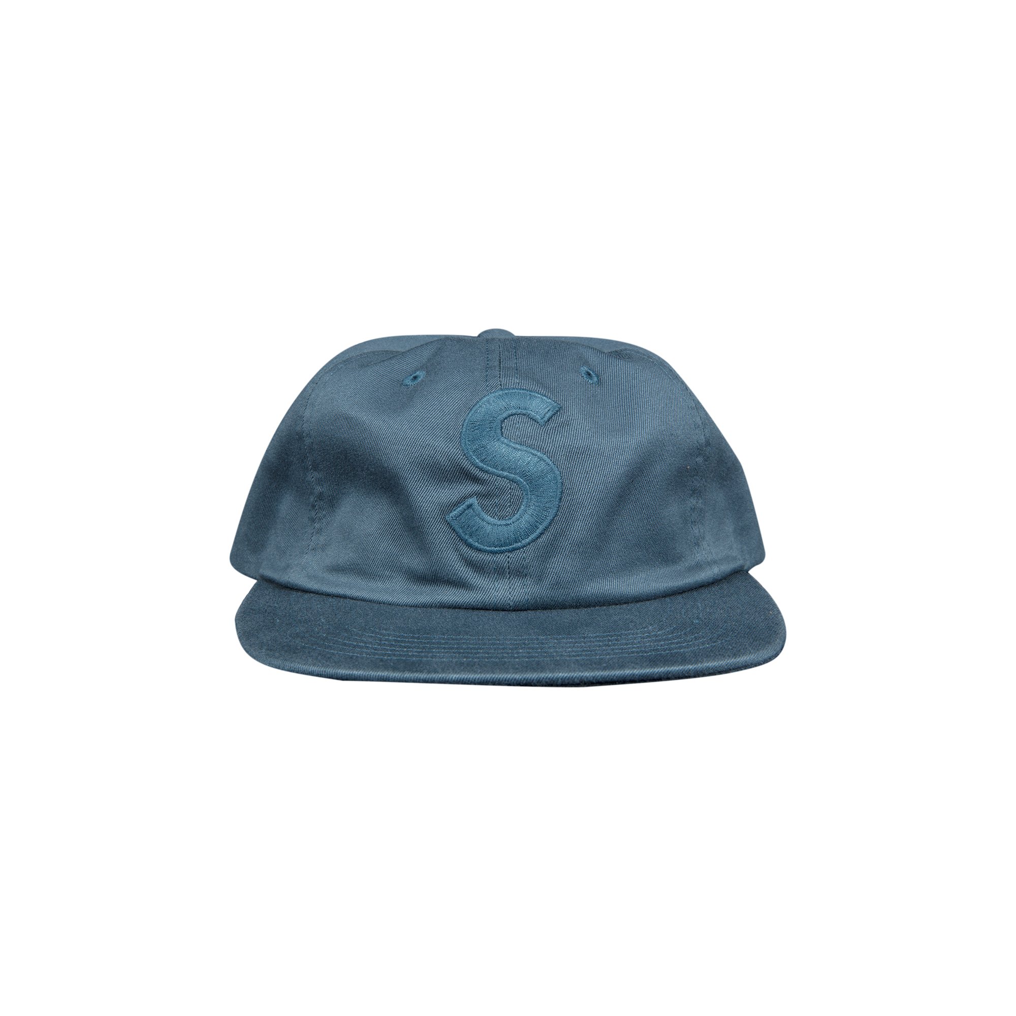 Buy Supreme Tonal S Logo 6-Panel Hat 'Slate' - FW17H29 SLATE | GOAT