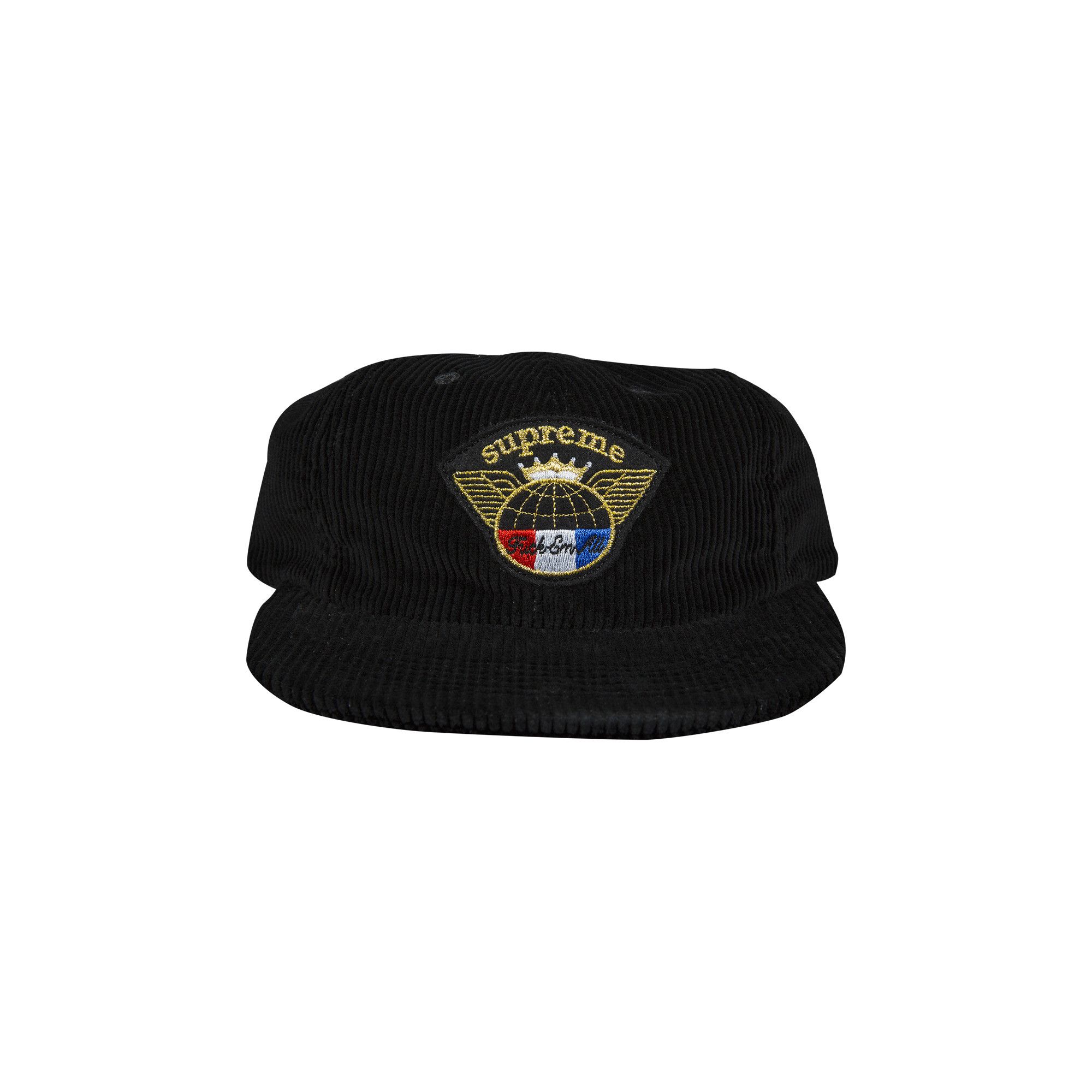 Buy Supreme Global Corduroy Hat 'Black' - FW17H83 BLACK | GOAT